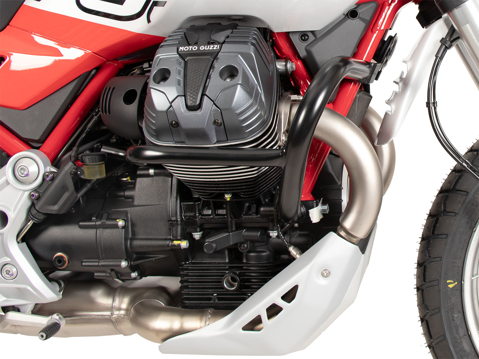 Engine guard black for Moto Guzzi V85 TT (24-) Hepco & Becker