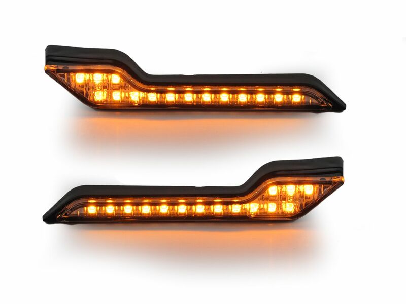 Barkbuster's LED yellow light blinker set of 2