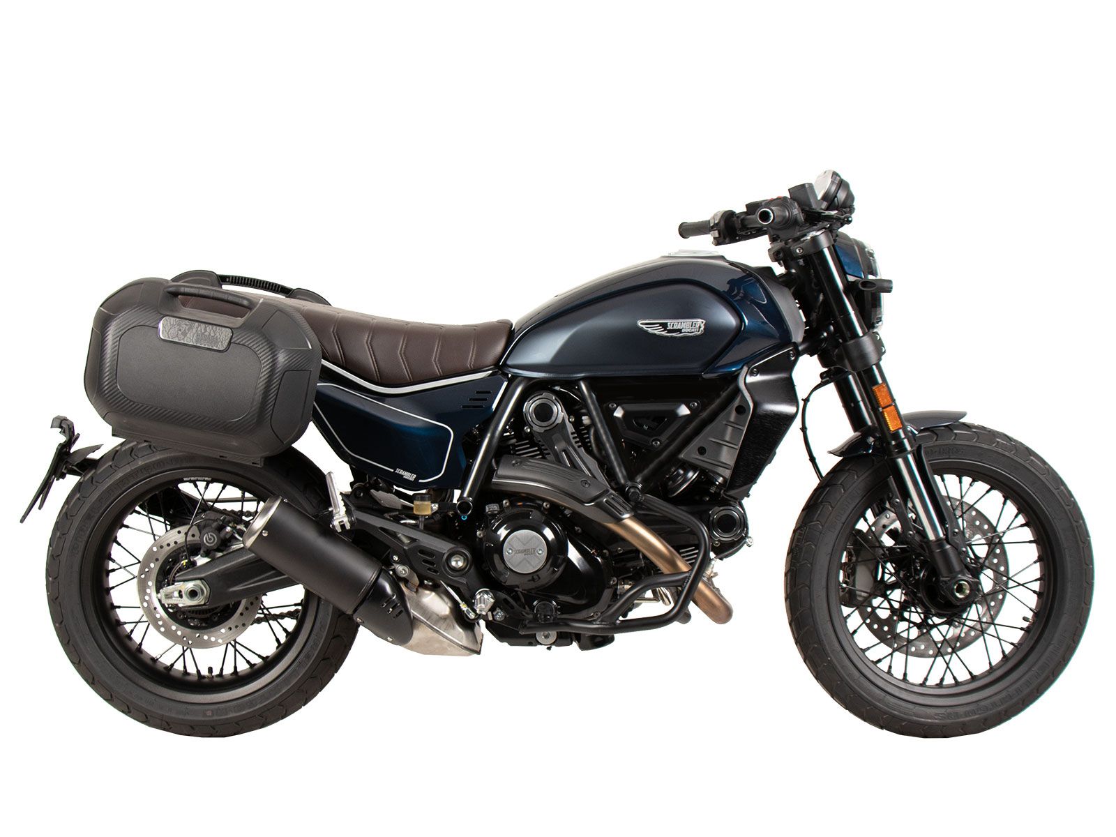 C-Bow side carrier black for Ducati Scrambler 800 Nightshift /Full Throttle (23-) Hepco & Becker