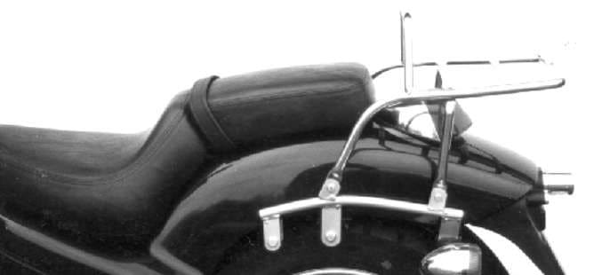 Tubular luggage rack top case carrier chrome for Honda VT 600 C (88-00) Hepco & Becker