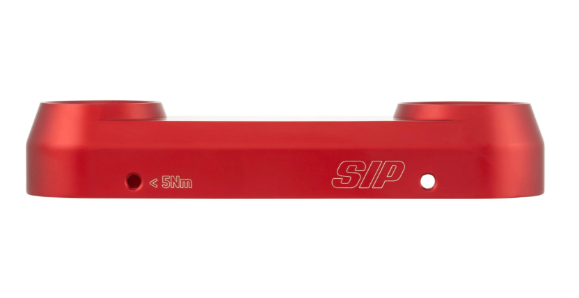 Swingarm cover for Vespa, red matt