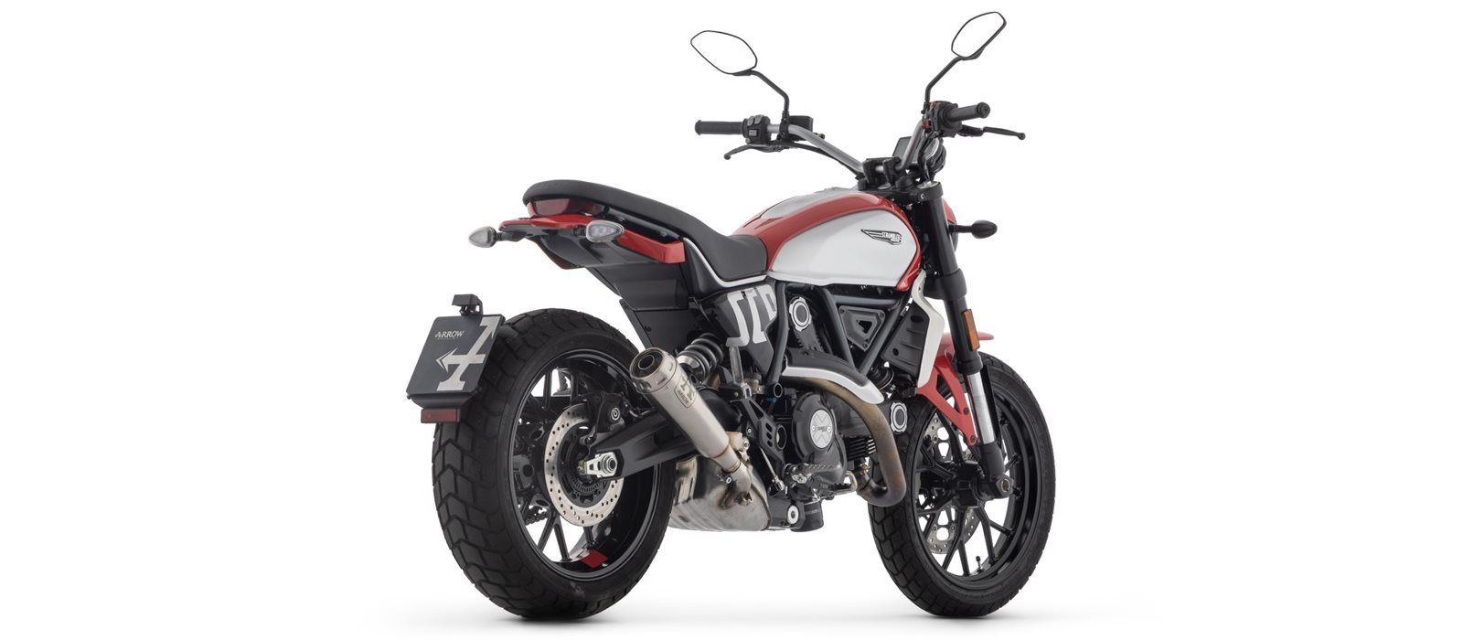 ARROW exhaust PRO-RACE stainless steel for Ducati Scrambler 800 (23-)