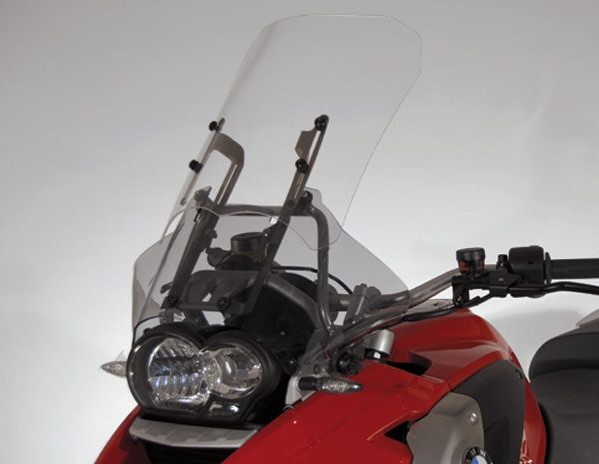 Height-adjustable windshield for BMW R 1200 GS Adventure