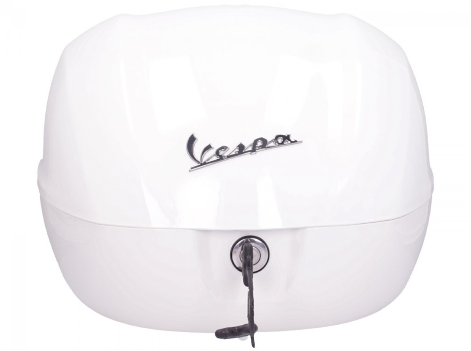 Original Topcase 32 l. for Vespa Primavera / Sprint / GTS / PX - White Montebianco / Innocenza 544