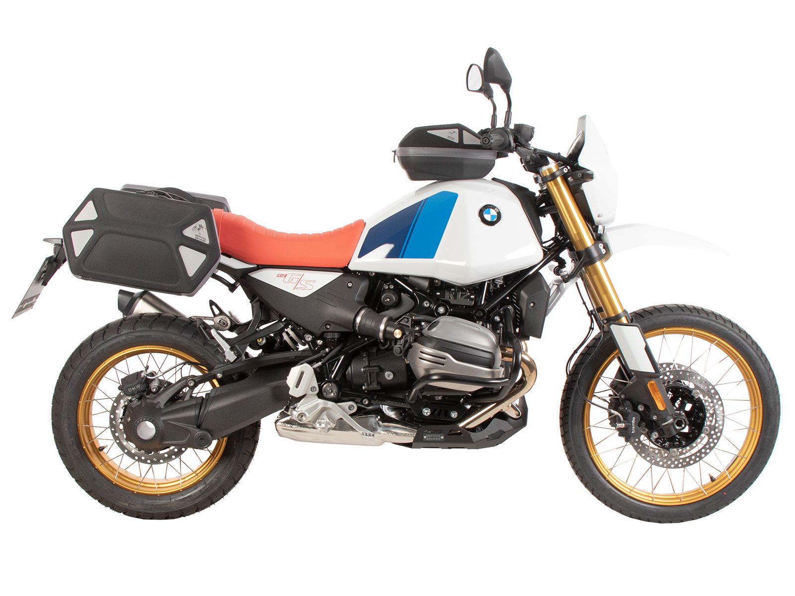 C-Bow side carrier black for BMW R 12 G/S (25-) Hepco & Becker