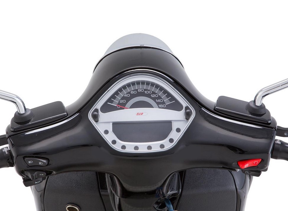 Tachometer/Speedometer for Vespa GTS/GTS Super/GTS SuperSport, i.e., 125-300cc (-'14), silver