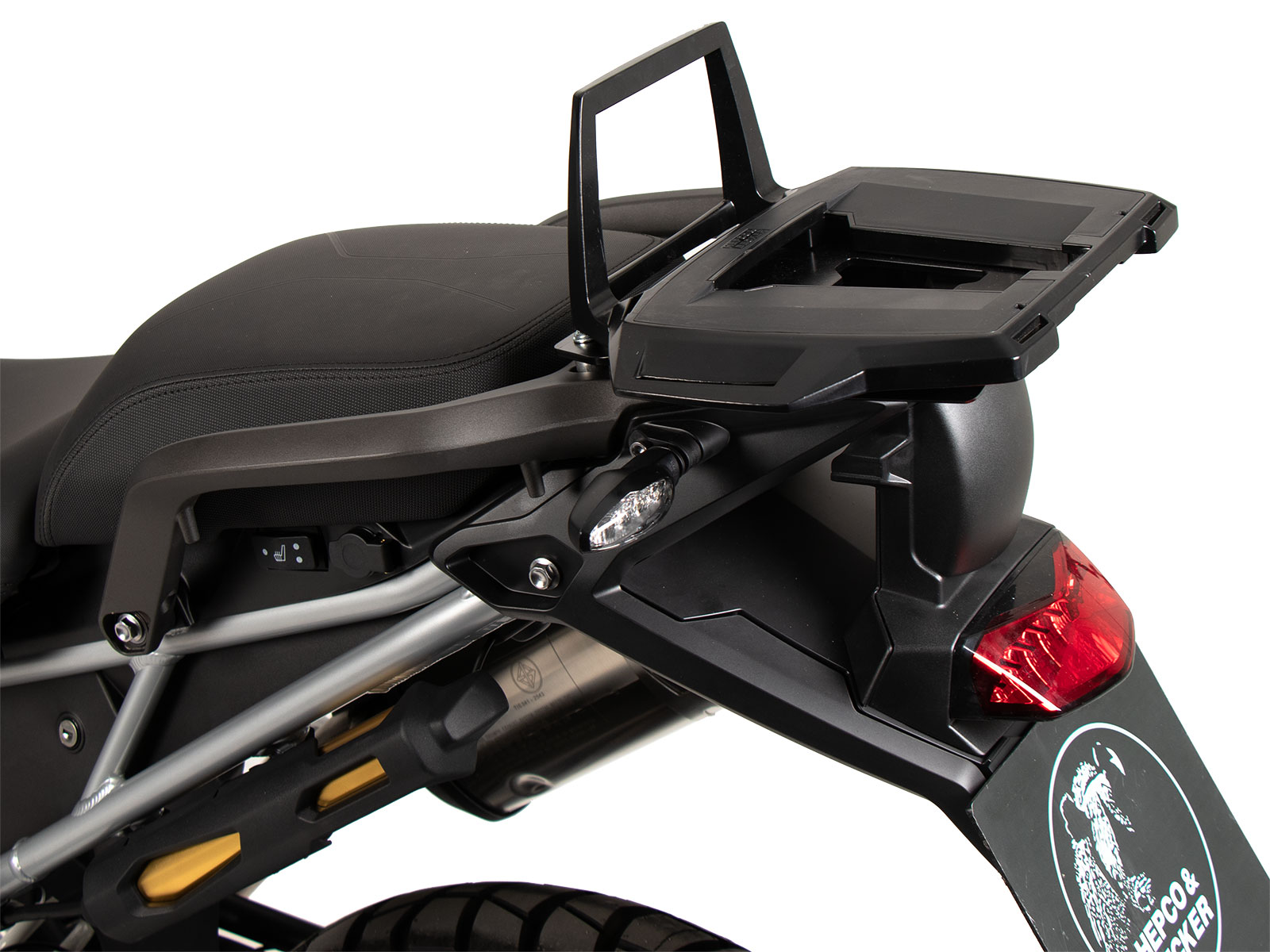 Alurack Topcaseträger for Triumph Tiger 1200 Rally Pro / GT Pro / GT (22-) Hepco & Becker