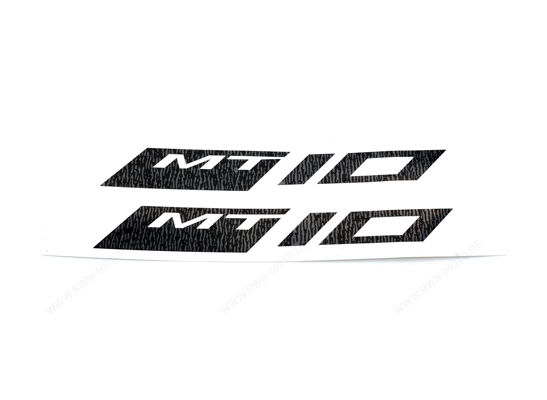 Reflective rim stickers black front for Yamaha MT-10 (22-) Original