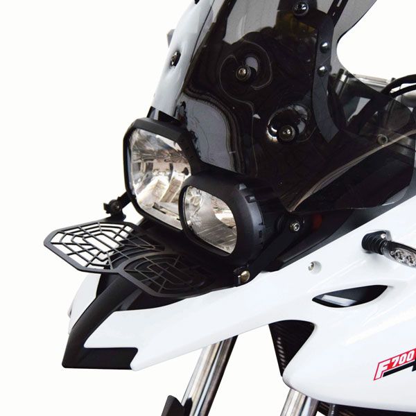 Folding headlight guard for BMW F 700 GS (12-18)