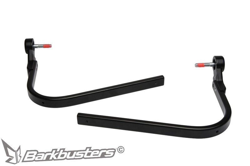 Barkbusters Universal Hardware Kit Single Point Clamp Mount Black