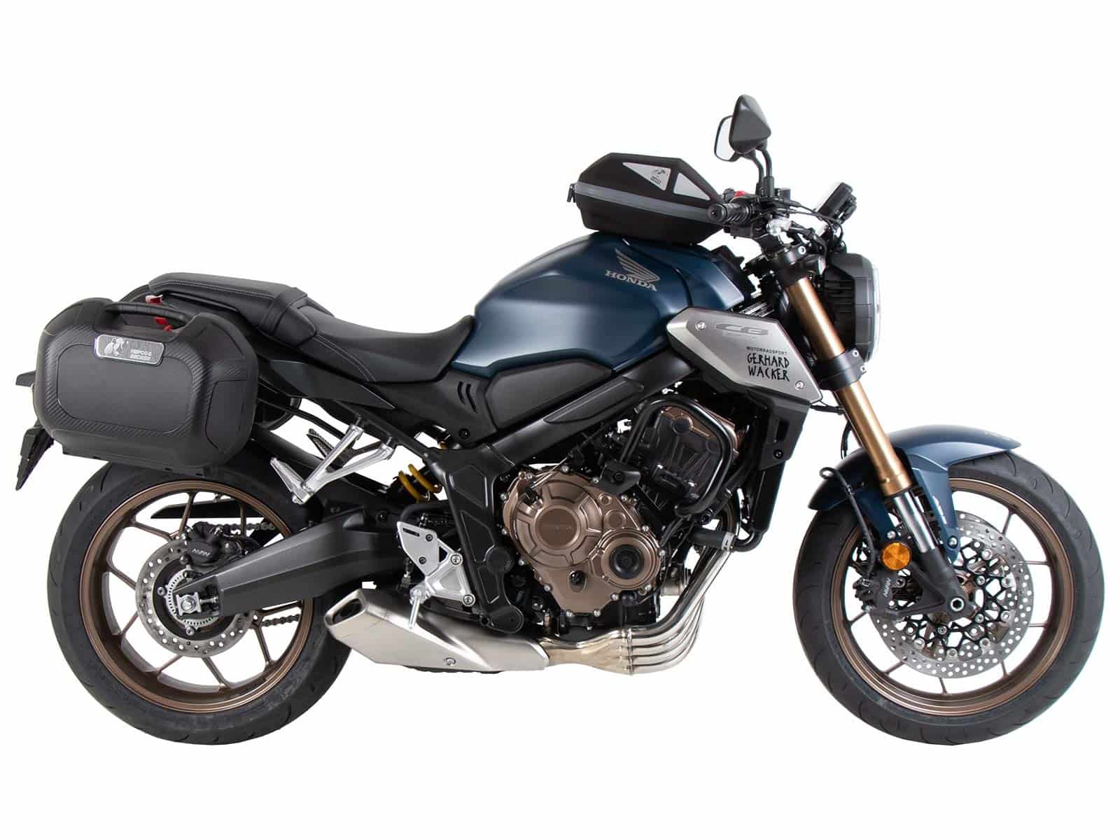 C-Bow side carrier black Honda CB 650 R (21-23) Hepco & Becker