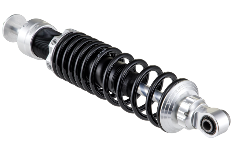 Rear shock absorber for Vespa GTS/GTS Super/GTV/GT 60/GT/GT L 125-300cc, silver