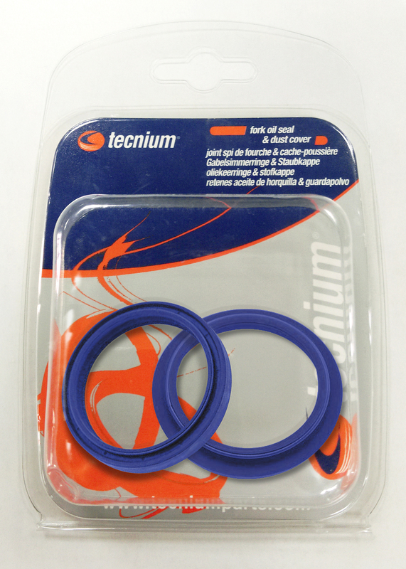 Tecnium Blue Label set of fork dust caps - Showa 48
