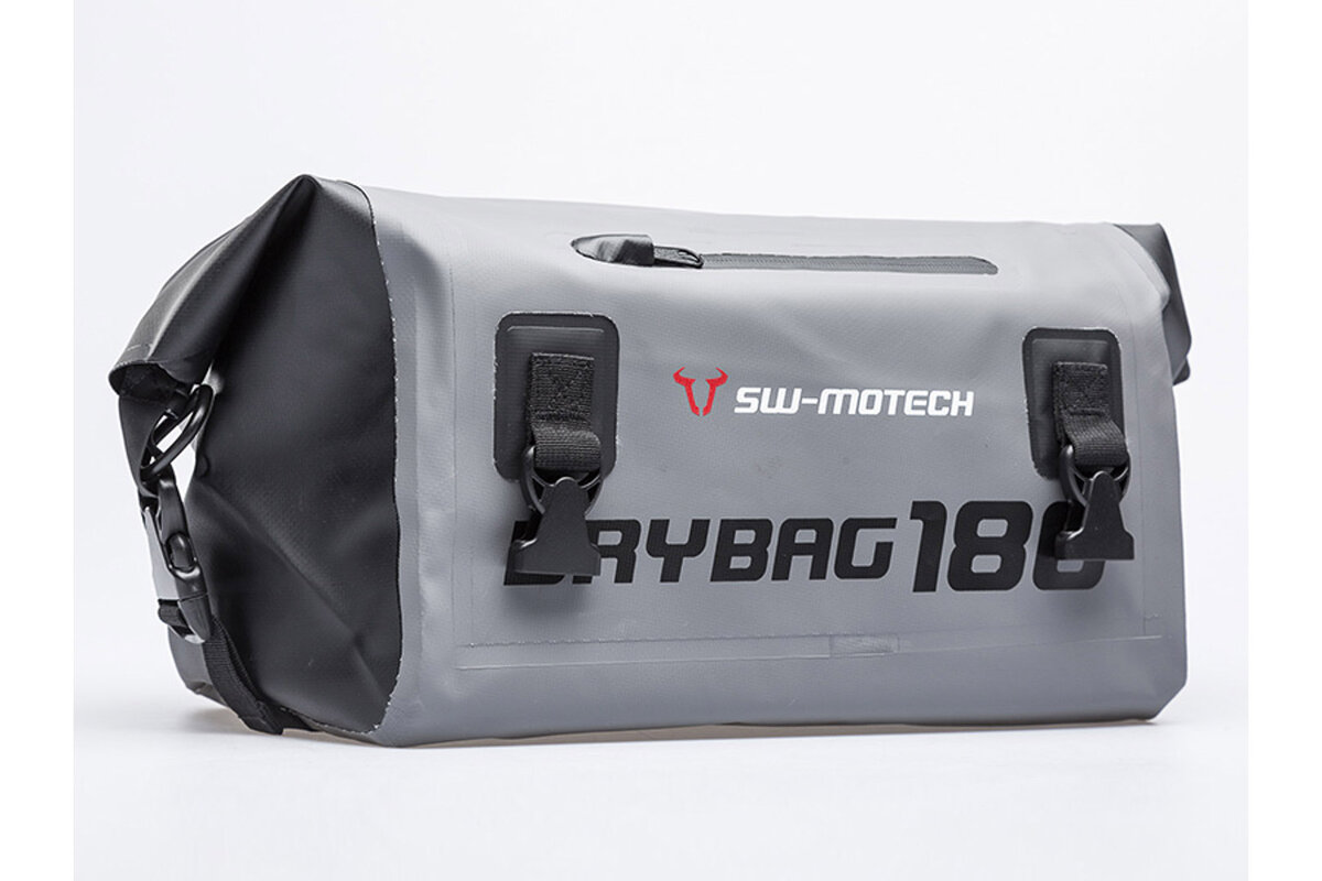 Drybag 180 rear bag for Aprilia SL 750 Shiver, gray / black - SW Motech