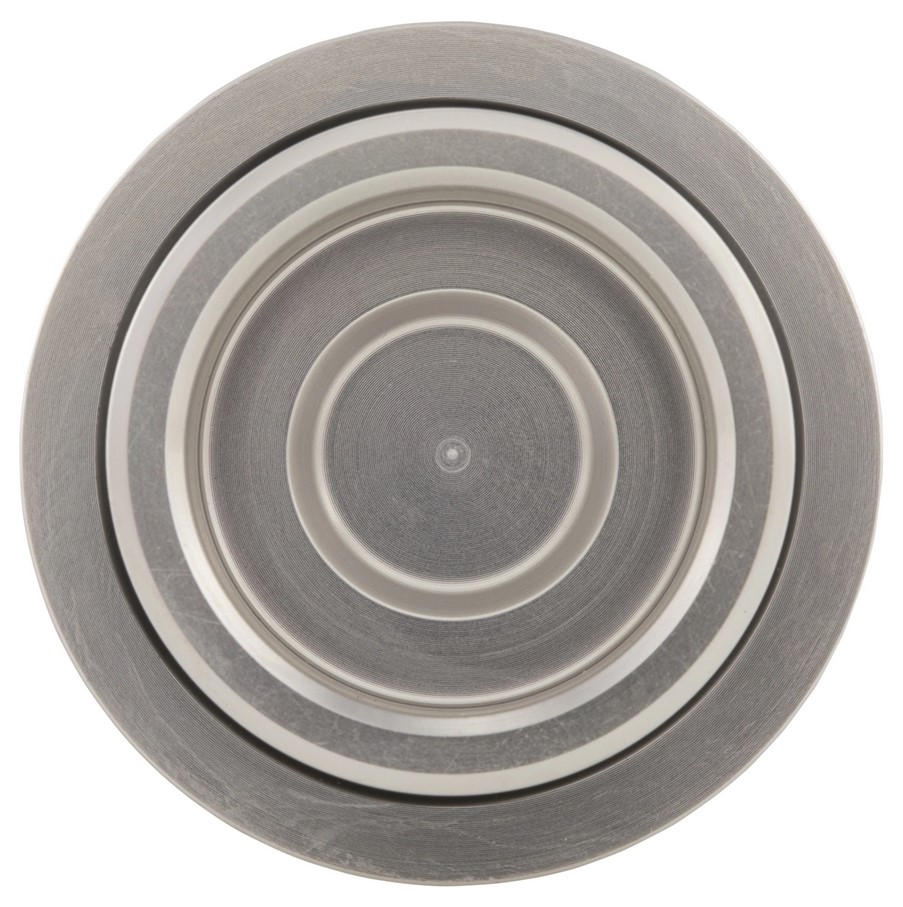 Dust cap rim front MK I for Vespa, silver