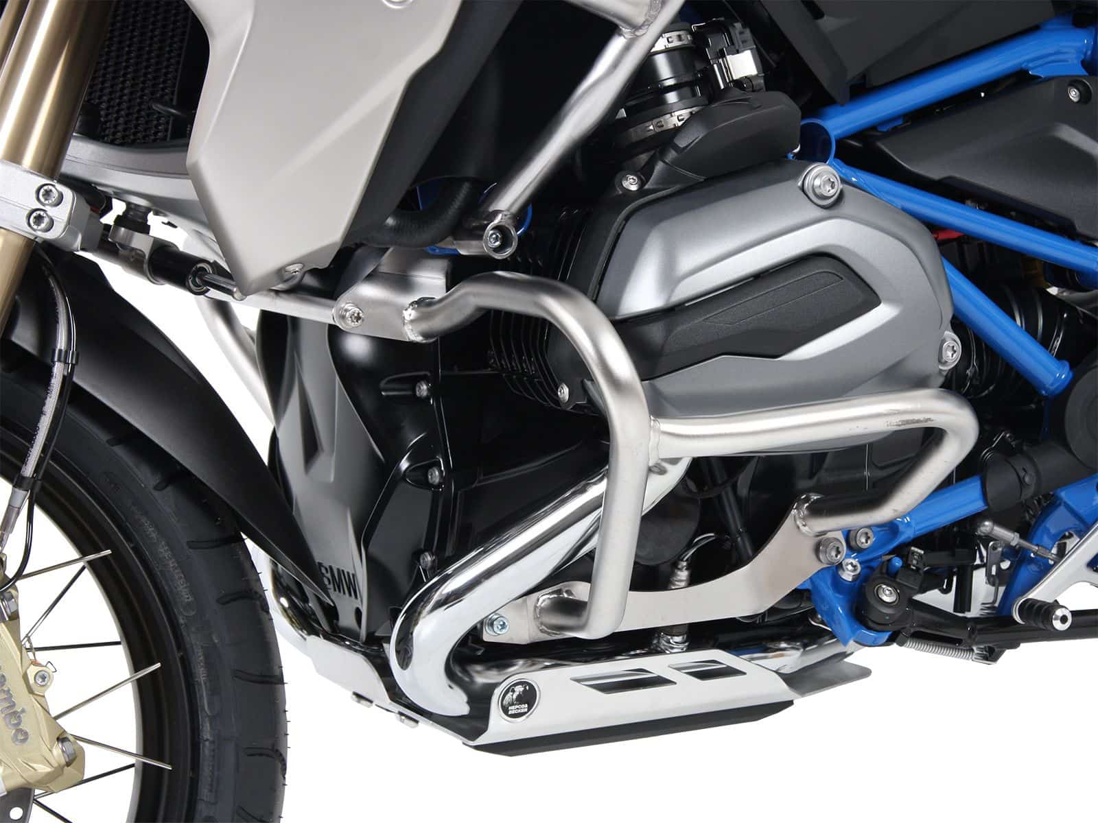 Stainless steel engine guard for BMW R 1200 GS LC (13-18) Hepco & Becker