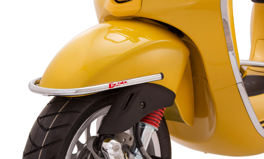 Front bumper fender for Vespa LX/LXV/S/Primavera/Sprint/Elettrica 50-150ccm, chrome