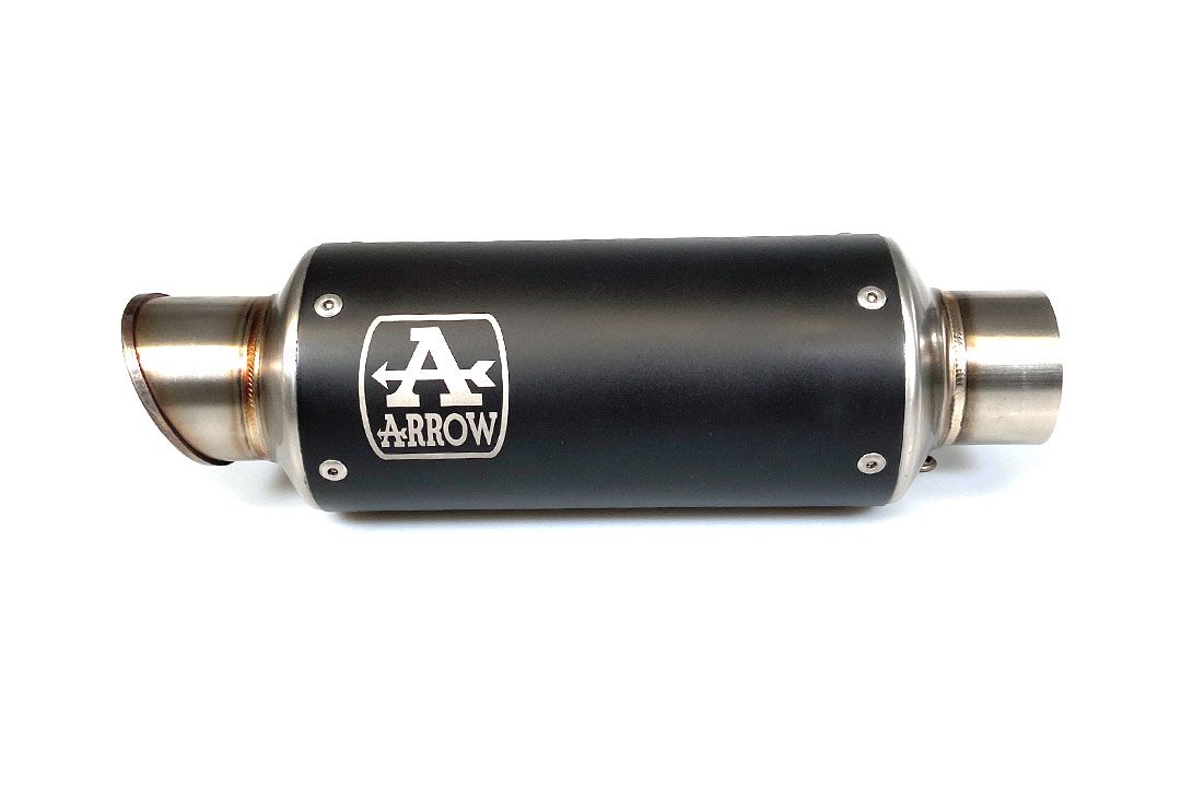 ARROW exhaust DARK GP2 for Kawasaki Z 900 (17-22)