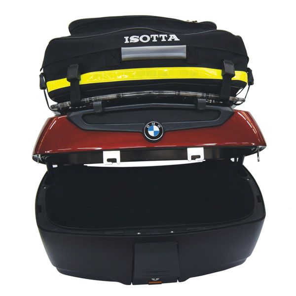 Rear bag for luggage rack for top case BMW K 1600 GTL (10-), Cordura nylon, black