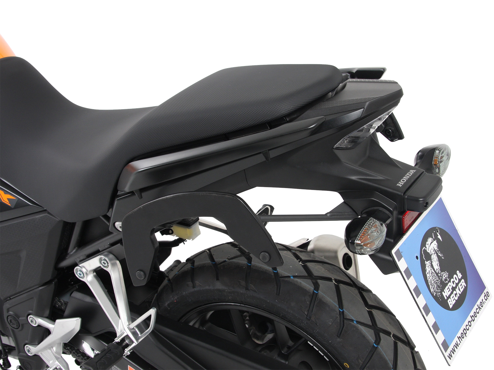 C-Bow bag holder anthracite for Honda CB 500 X (17-18) Hepco & Becker