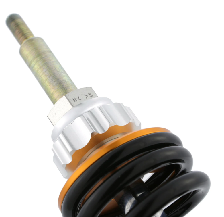 Rear shock absorber ZELIONI for Vespa LX/LXV/S 125/150cc, silver/orange/black