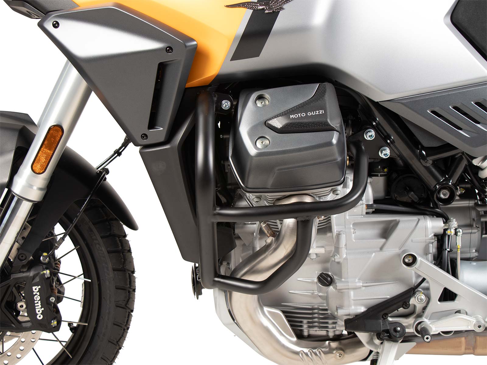 Engine guard black for Moto Guzzi Stelvio (24-) Hepco & Becker