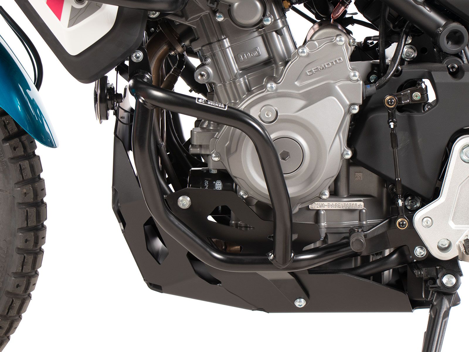 Engine guard black for CFMoto 450 MT (24-) Hepco & Becker