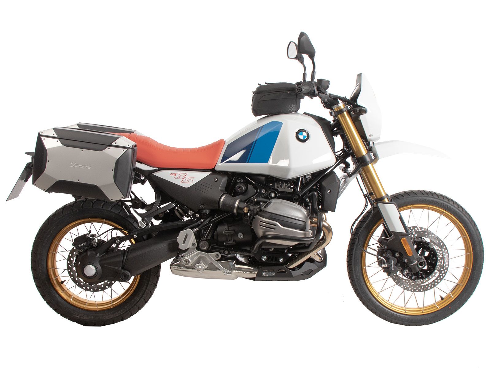C-Bow side carrier black for BMW R 12 G/S (25-) Hepco & Becker