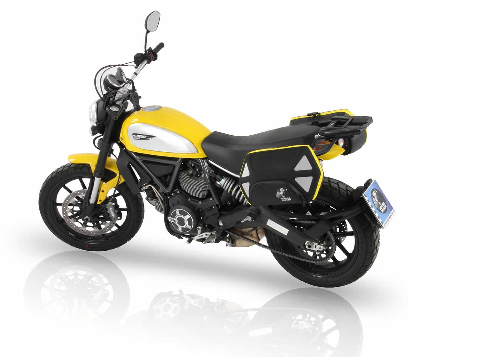 C-Bow side carrier black for Ducati Scrambler 800 (15-18) Hepco & Becker