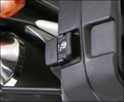 Lock set - Top Case "Touring" for Suzuki V-Strom 650 BJ. 2012-2016
