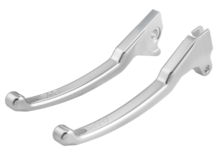 Sport lever set brake left/right for Vespa LX/LXV/S/Primavera/Sprint 50-150ccm, silver