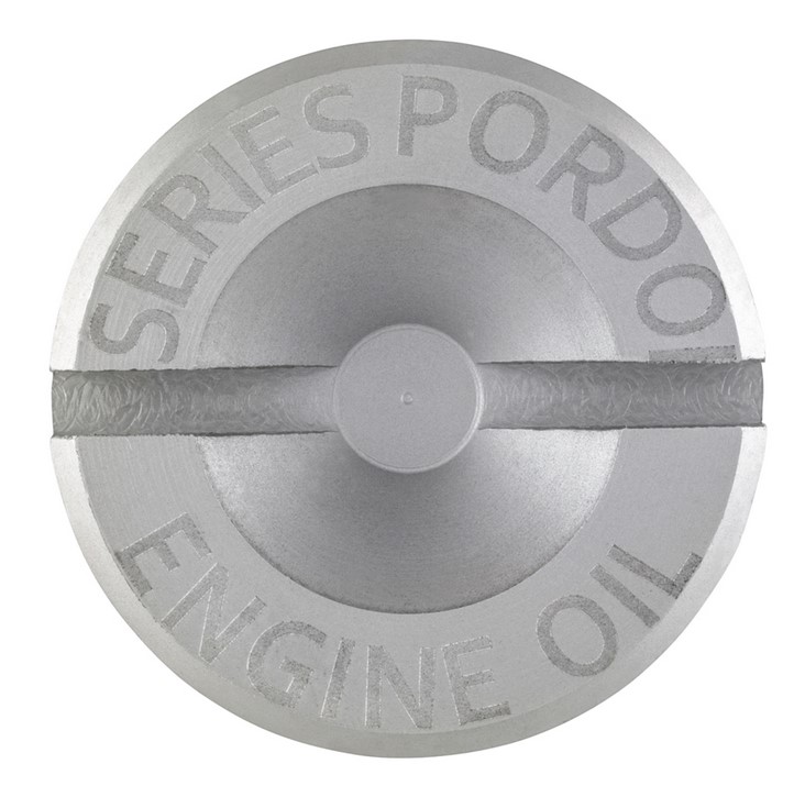 Oil filler plug engine oil for Vespa GTS/GTS Super/GTV 300cc HPE, silver matt