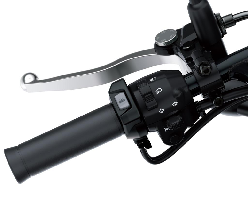 Heated grips for W 800 Street (Bj.19-) Original Kawasaki