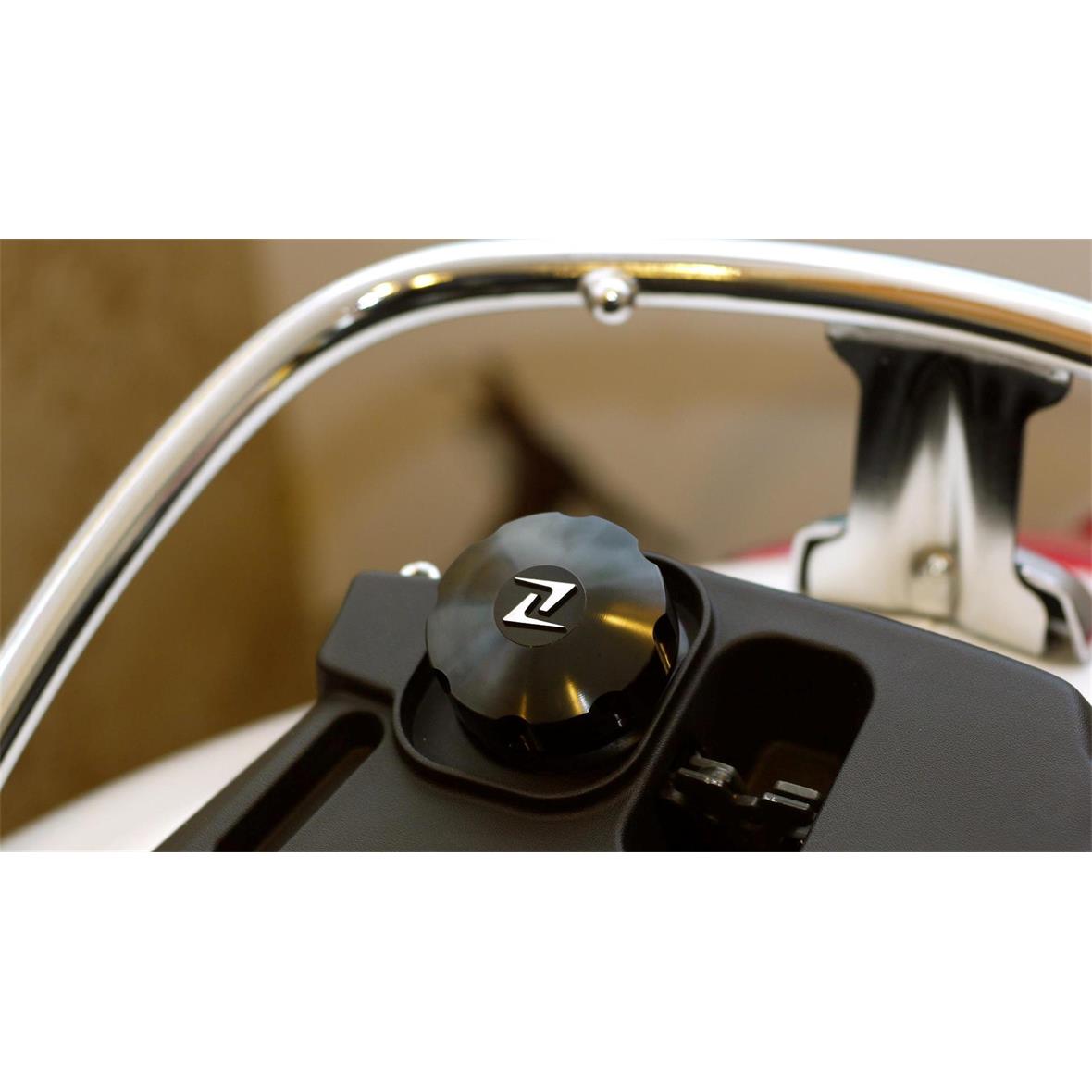 Gas cap black, Zelioni for Vespa