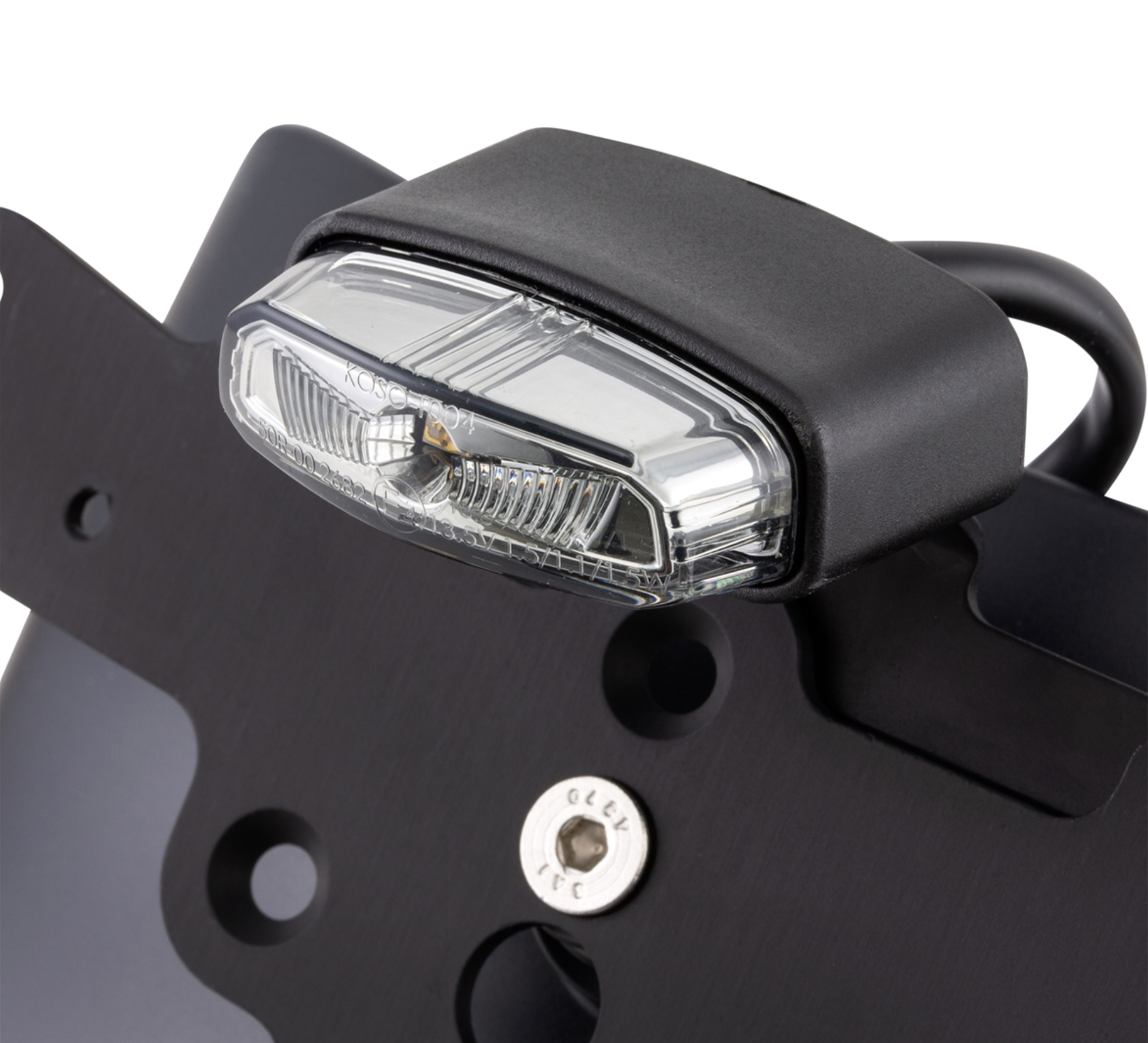 License plate holder rear light RIZOMA for Vespa GTS/GTS Super/GTV/GT 60/GT L 125-300cc 4T LC