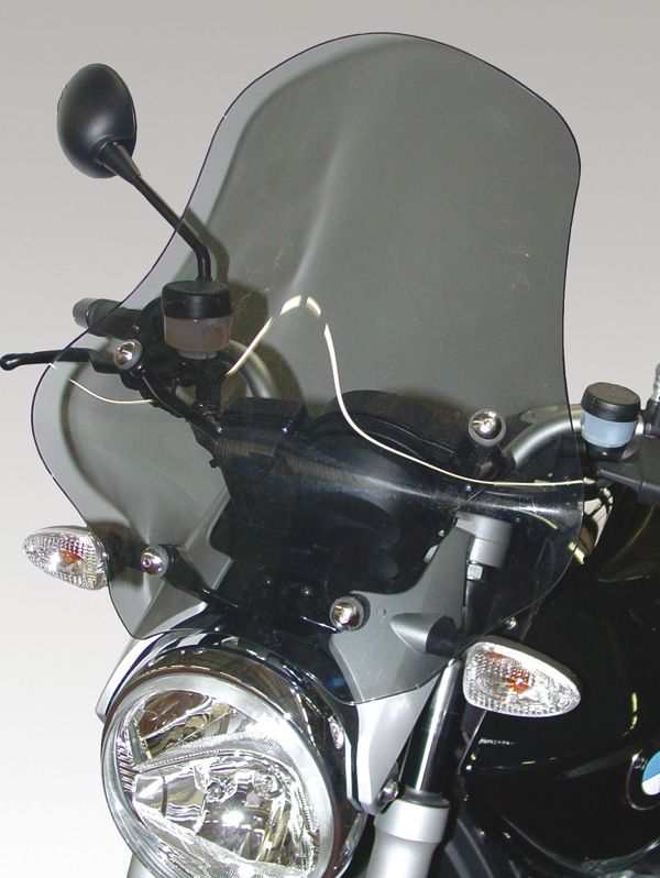 Medium windscreen H 445mm for BMW R 1200 R (06-10)