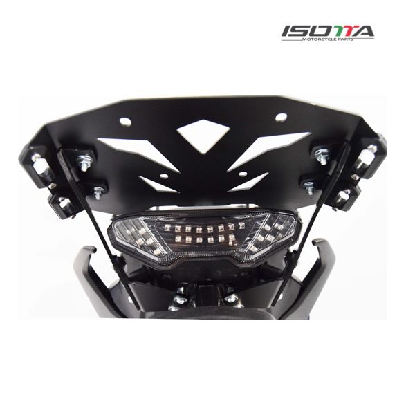 Luggage rack black for Yamaha Tracer 700 (2020)