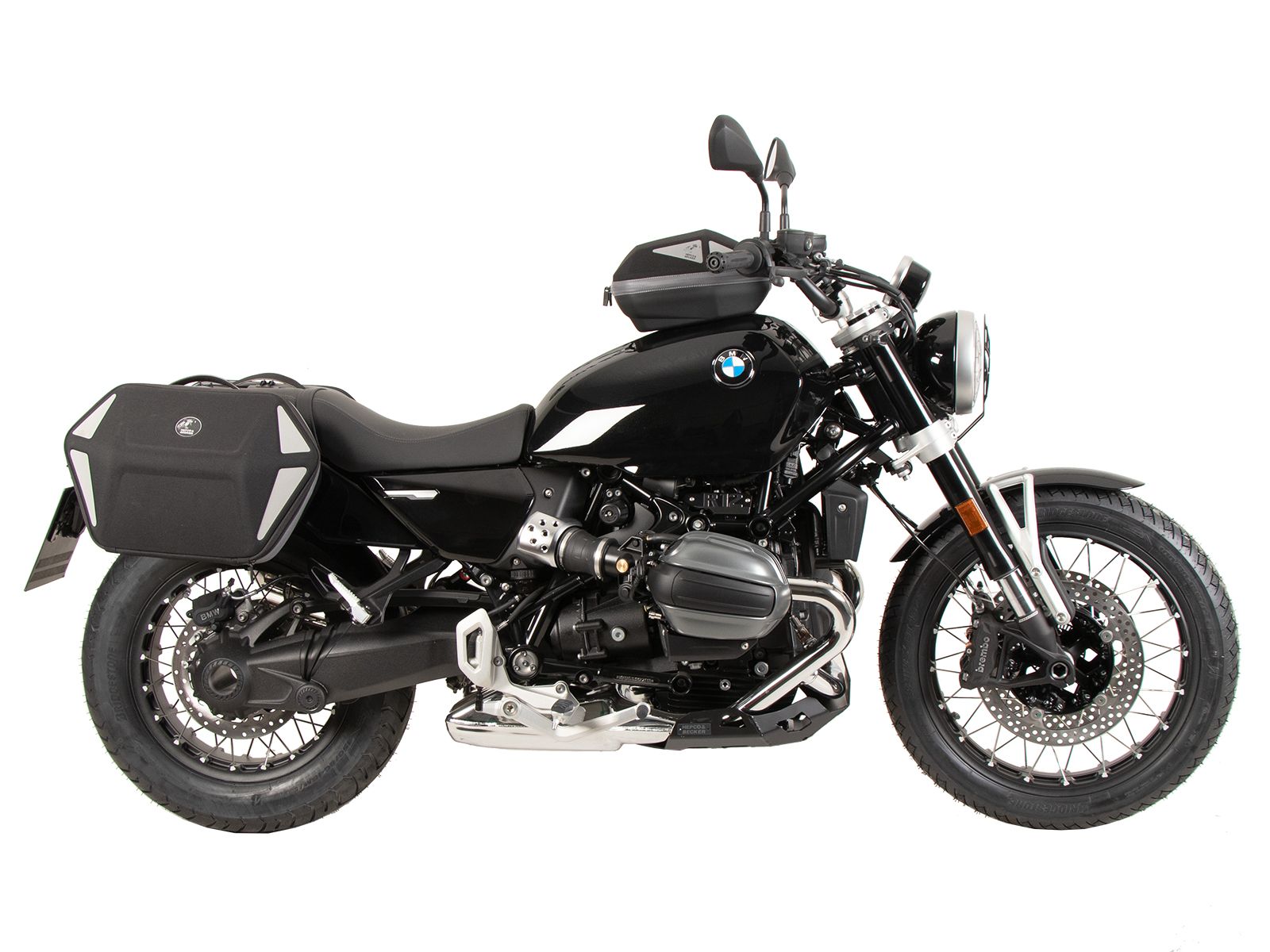 C-Bow side carrier black for BMW R 12 (24-) Hepco & Becker