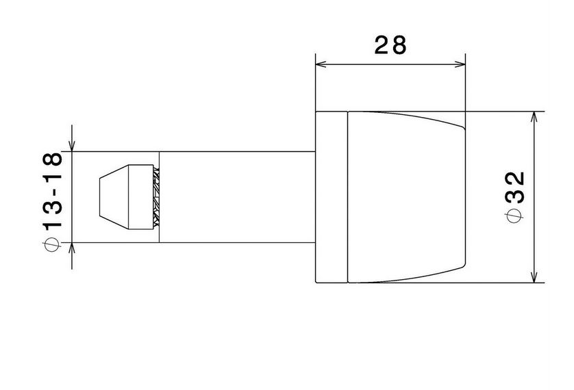 Handlebar end weights RIZOMA left & right for Vespa, gold anodized