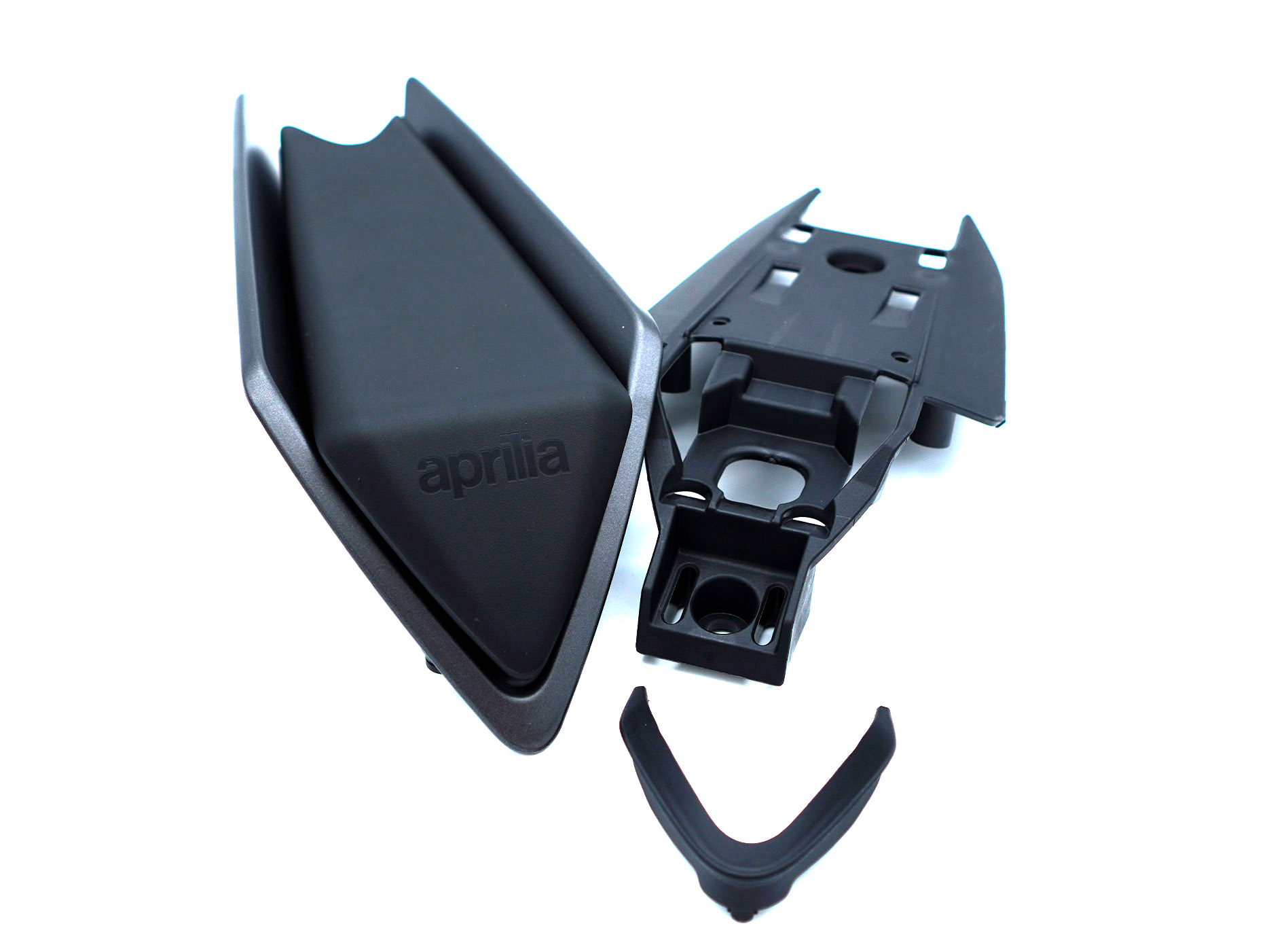 Passenger seat cover Apex Black for Aprilia RS 660