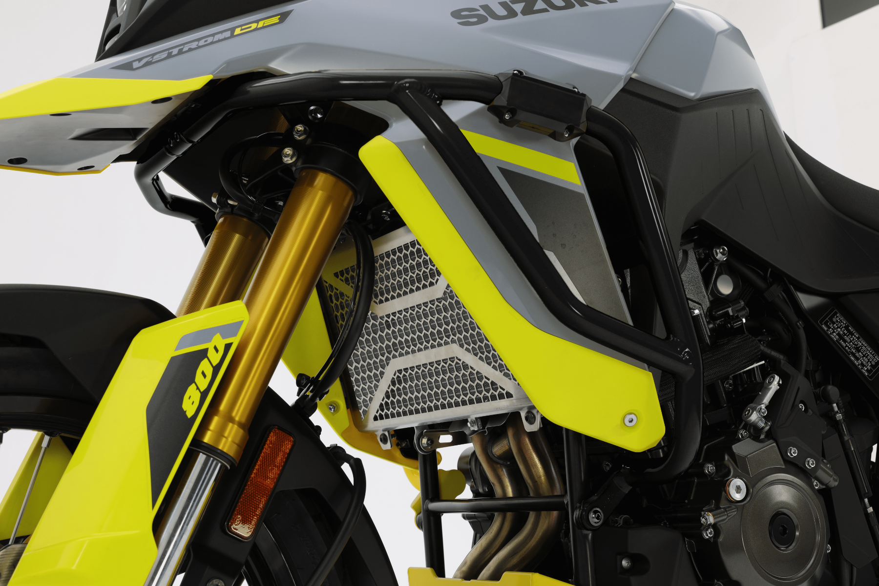 Crash bar black aluminum for Suzuki V-Strom 800 DE (23-)