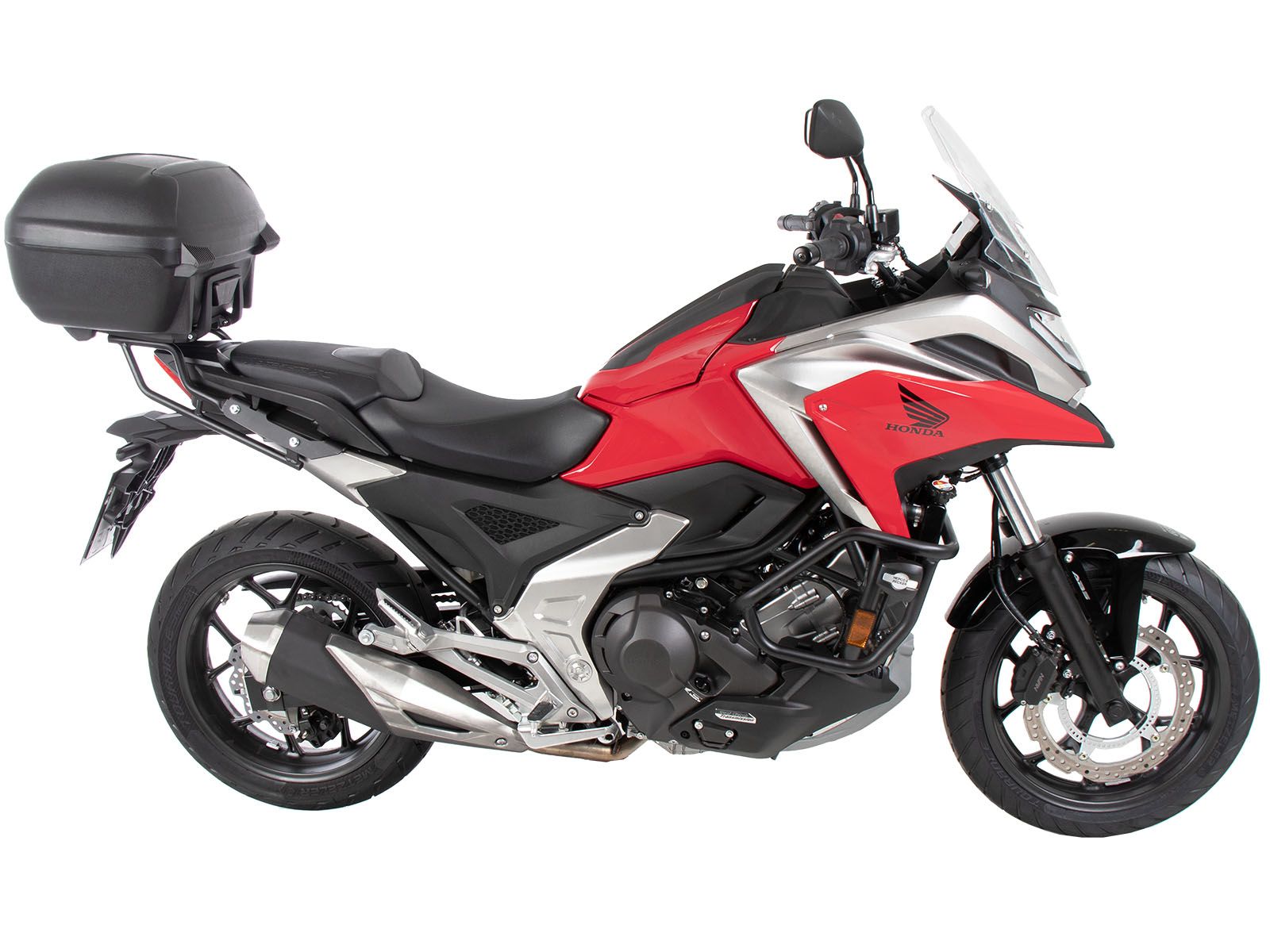 Alurack top case carrier black for Honda NC 750 X /DCT (21-) Hepco & Becker