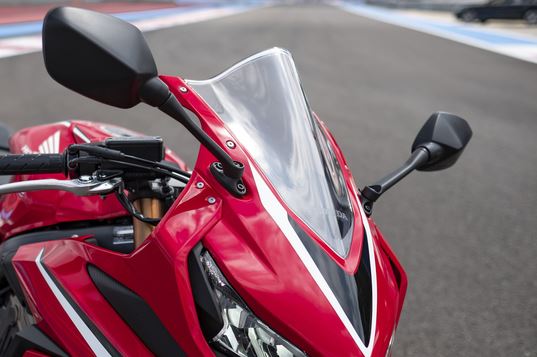 High windshield (Clear) clear for Honda CB650R (Bj.19-)