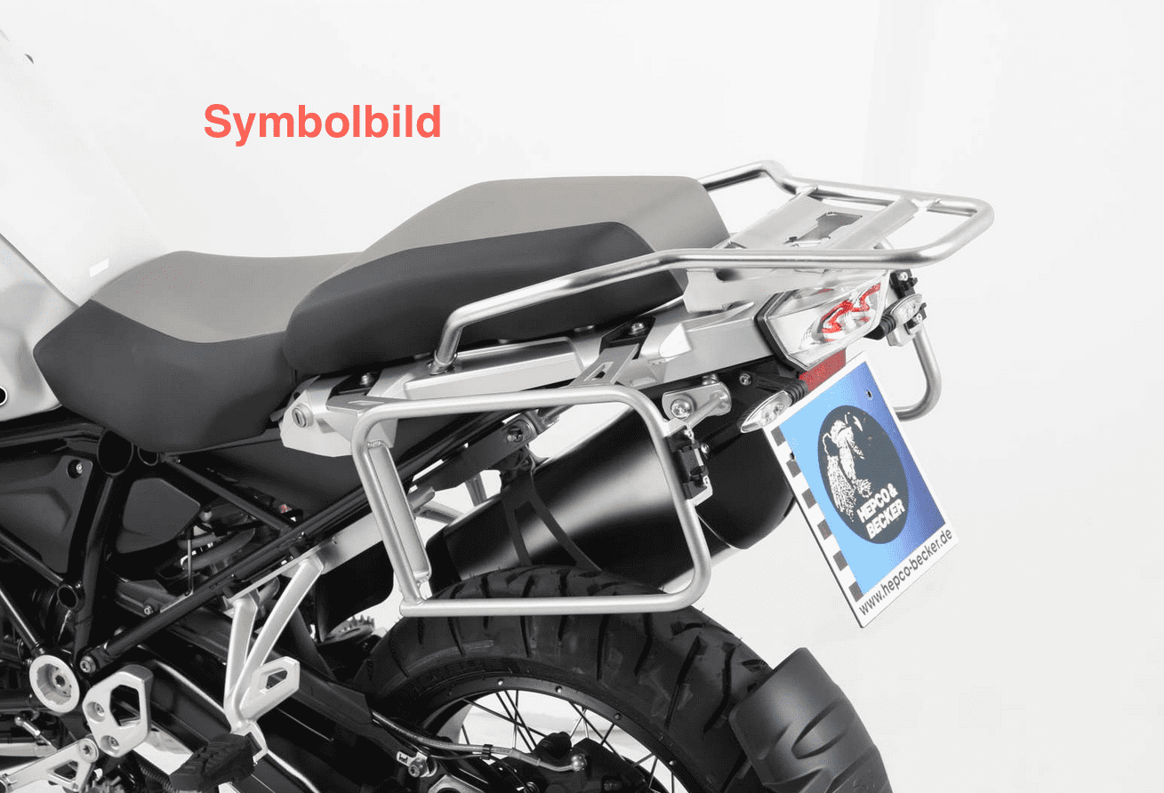 Side case carrier Lock-it black for BMW R 1200 GS LC Adventure (14-18) Hepco & Becker