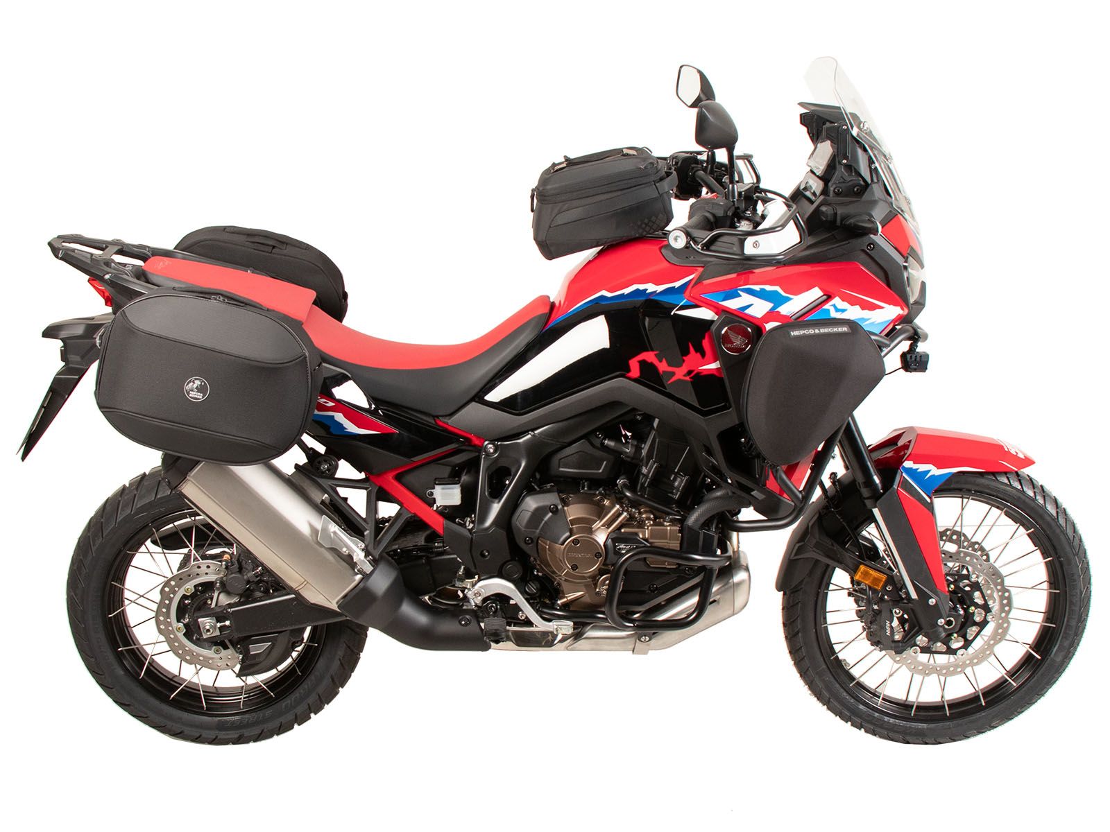 C-Bow side carrier black for Honda CRF 1100 Africa Twin Adventure Sports (24-) Hepco & Becker