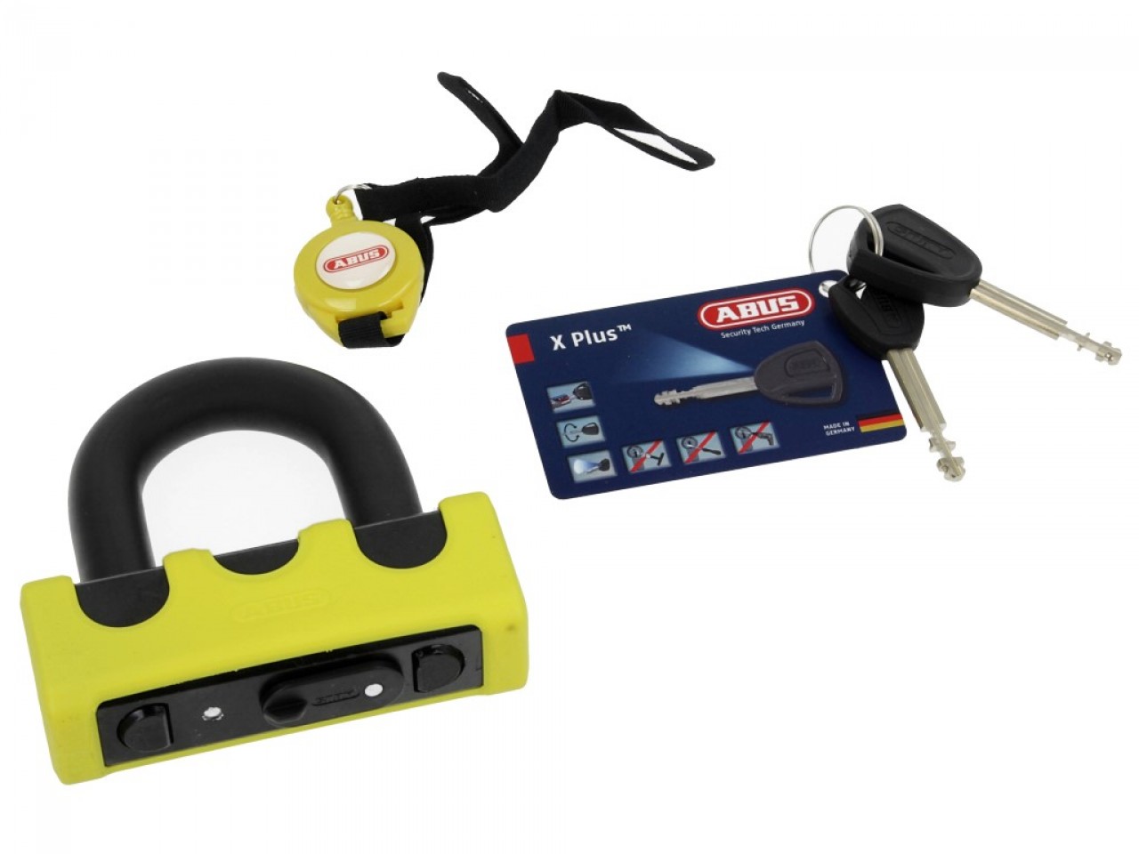 ABUS U-lock Granit Power XS 67 for motorcycle, scooter & Vespa