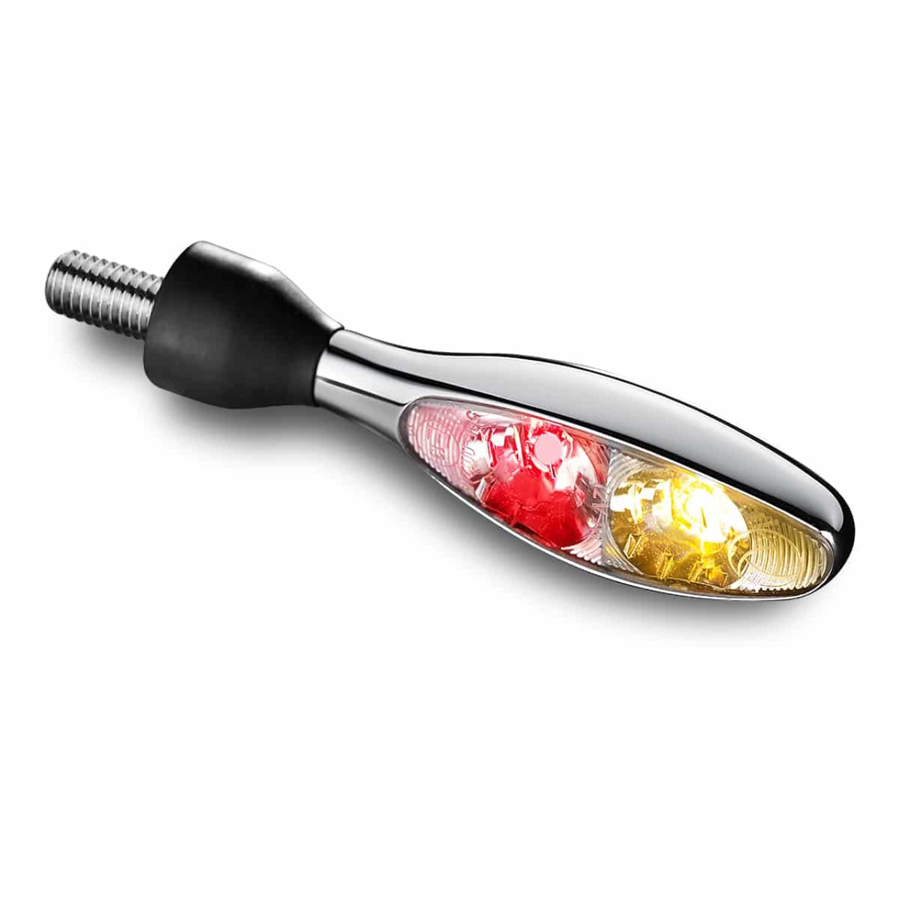 Kellermann turn signal, rear and brake light, Micro 1000 DF, steel, LED, HL/HR, 12 V, shiny chrome