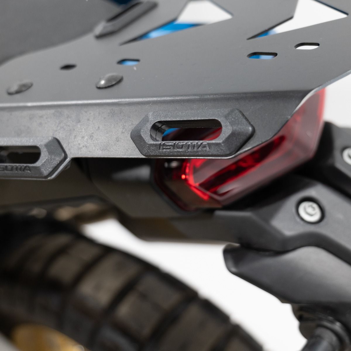 Luggage carrier black for Yamaha Ténéré 700 (19-24)