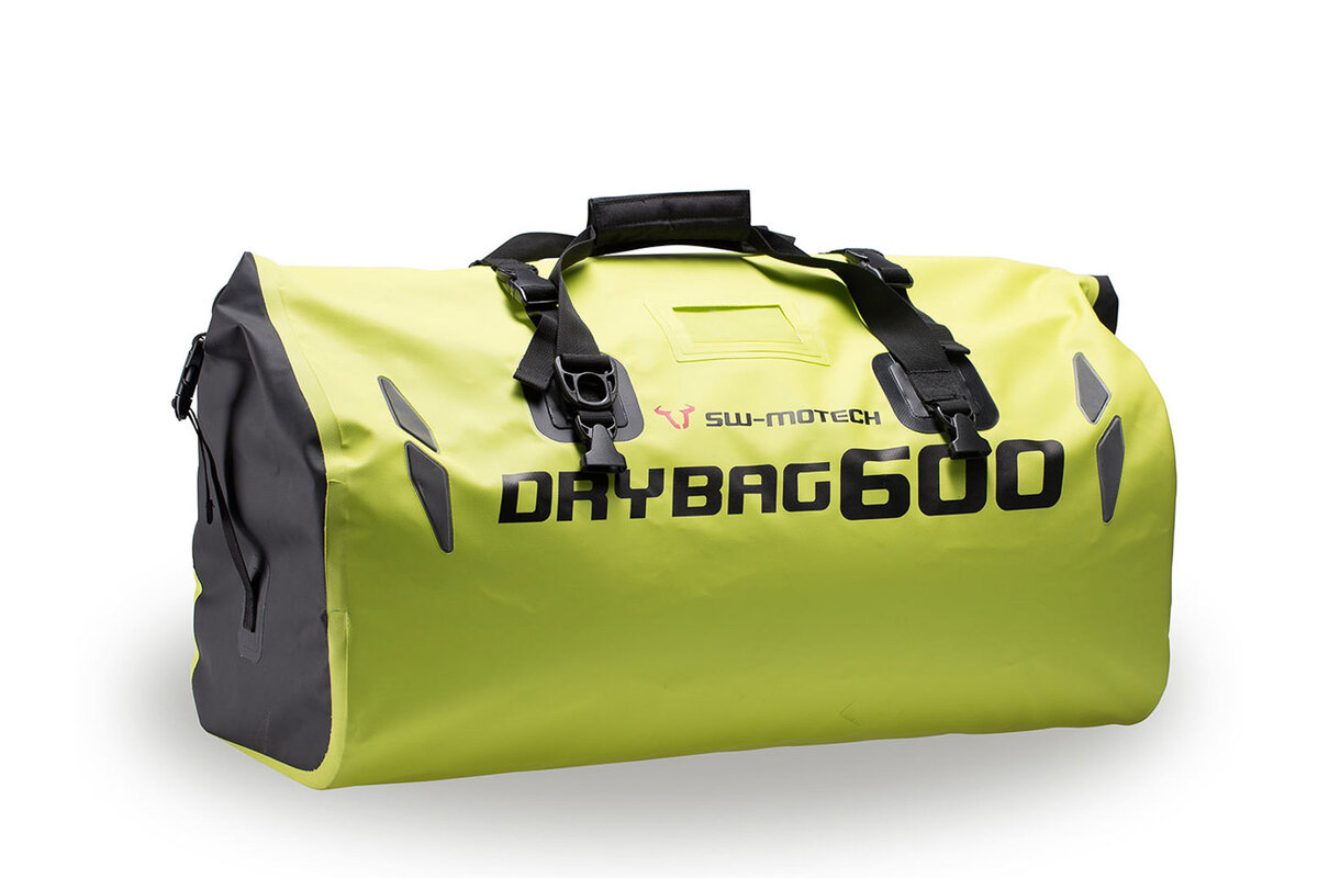 Drybag 600 rear bag for Aprilia ETV 1200 Caponord, signal yellow - SW Motech