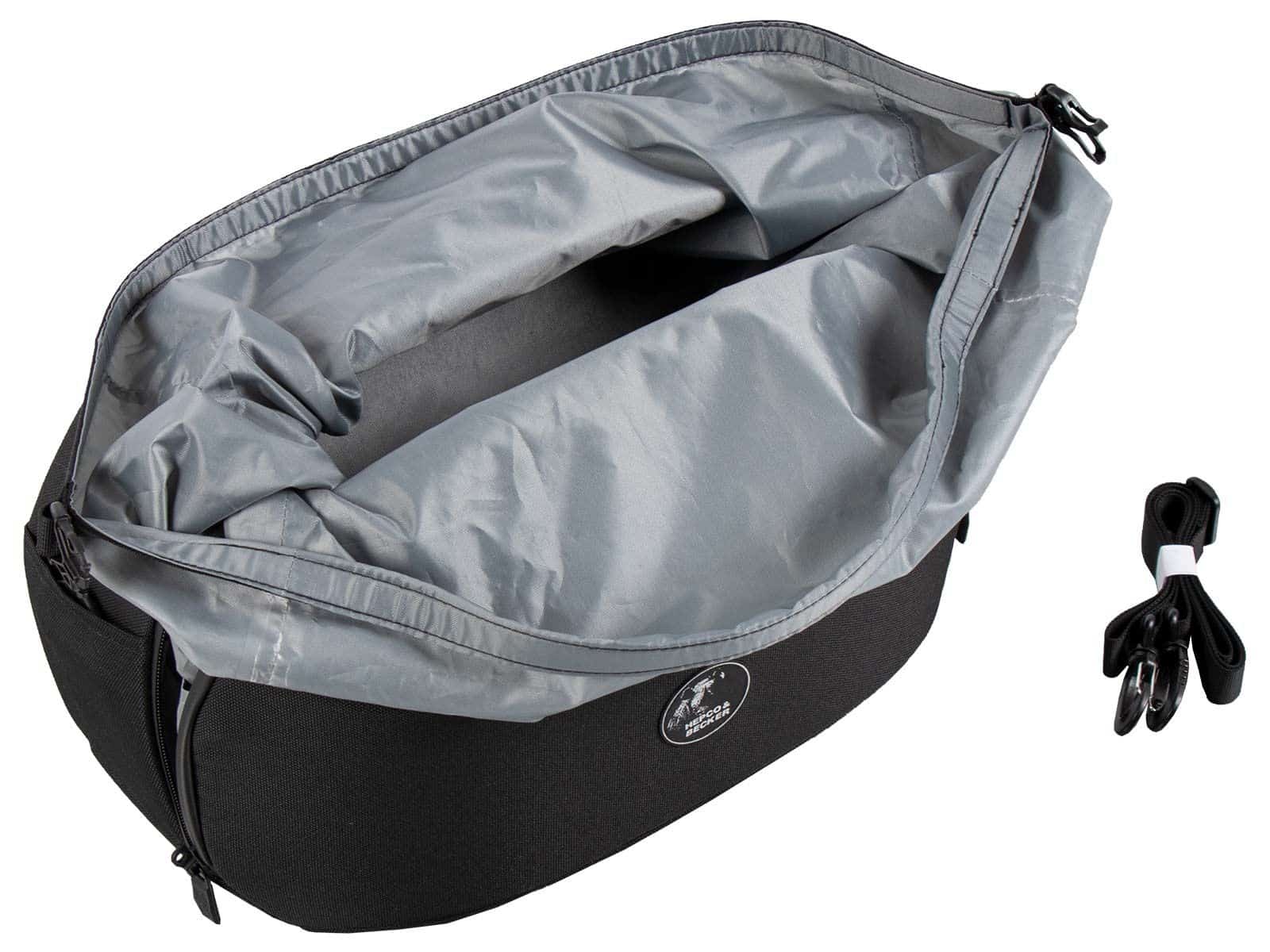 Softbag Street single bag black for C-Bow holder Hepco & Becker